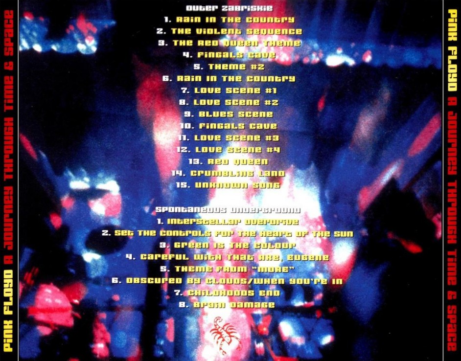 PINK FLOYD – A JOURNEY THROUGH TIME AND SPACE – ACE BOOTLEGS